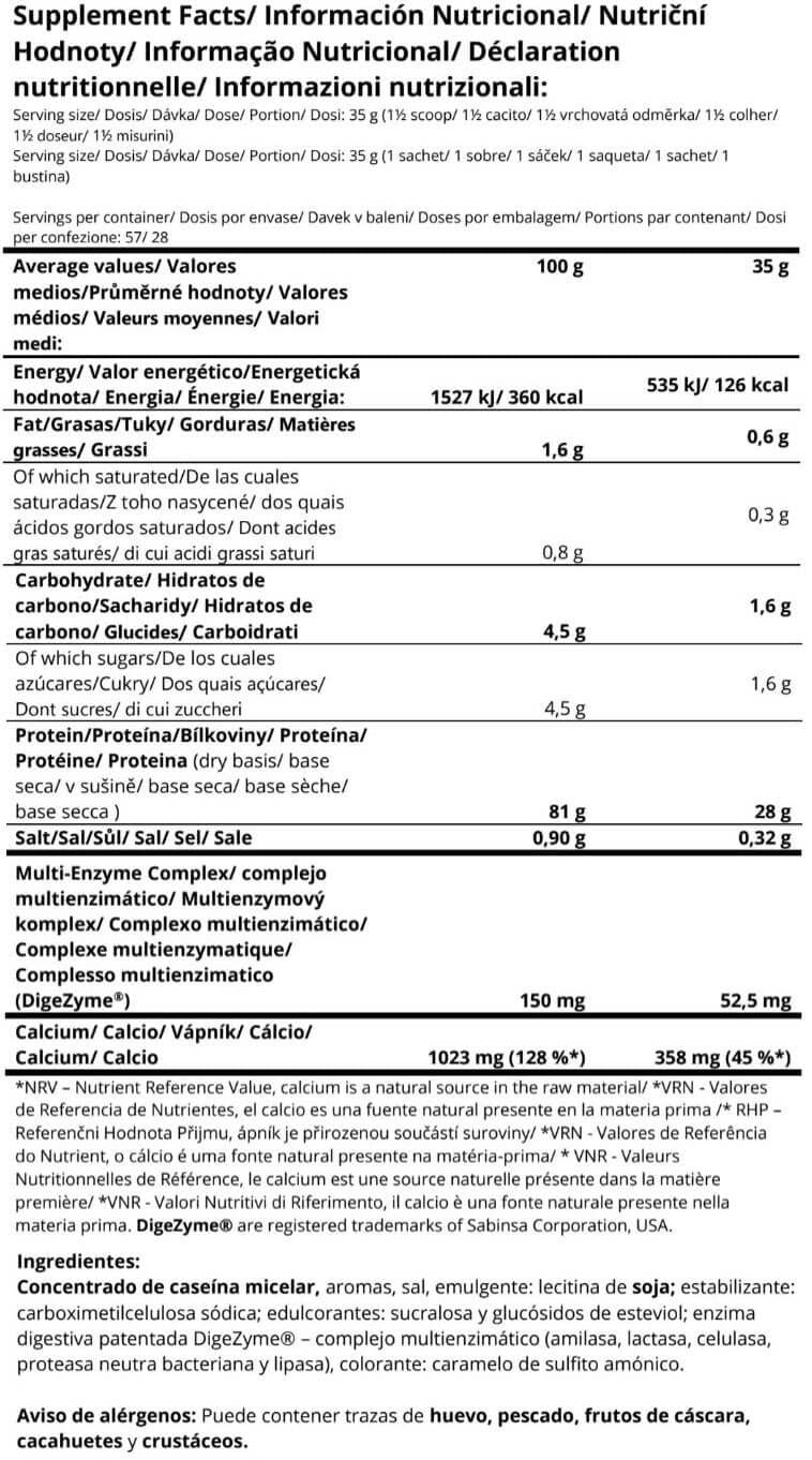 Micellar Casein (caseína Micelar) - 2kg - White Choc - Caseina - Amix Nutrition_5
