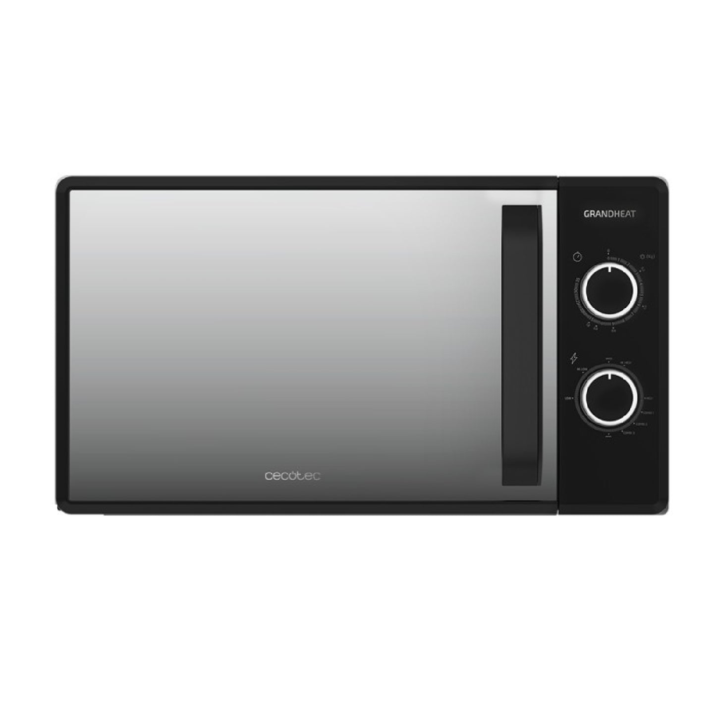Microondas Con Grill De 20 Litros Grandheat 3140 Mirror. 1050 W En 6 Niveles, Grill 1000 W, Revestimiento Anti-dirt Itech, Tecnología 3dwave, Tempor_0