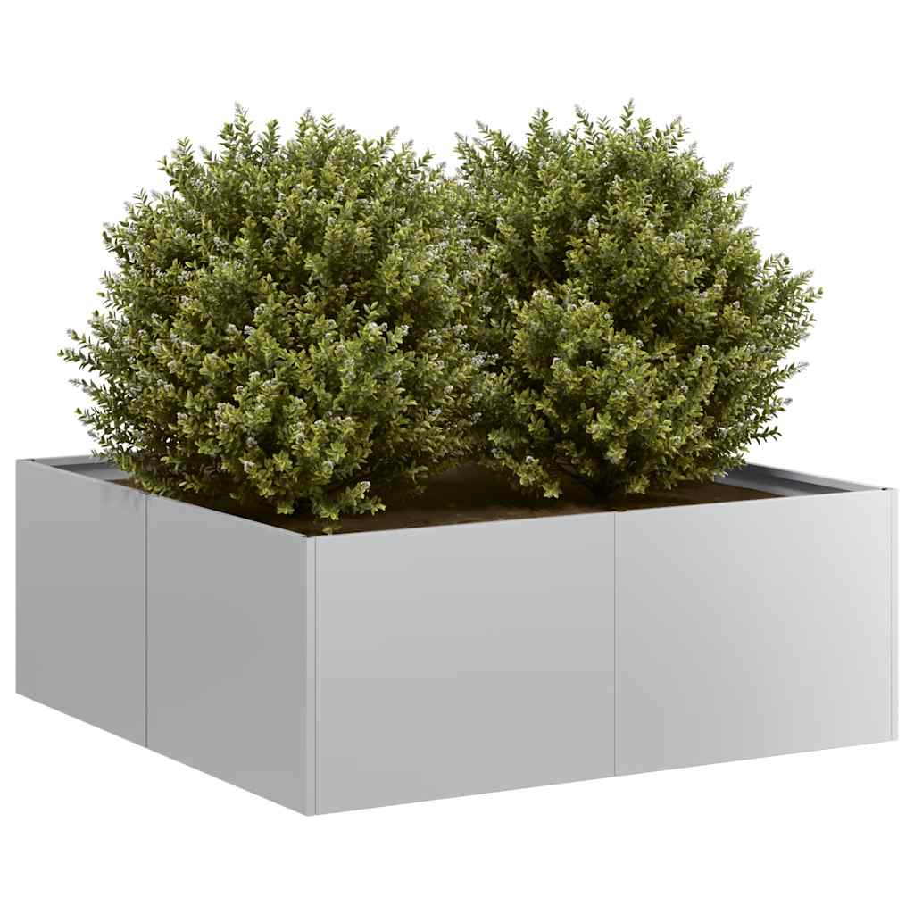 Jardinera 80x80x30 Cm De Acero Galvanizado_1