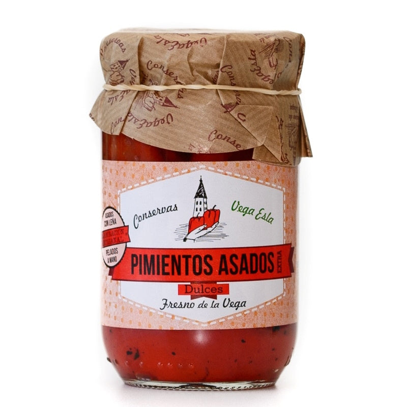 Pimiento Asado Dulce Tarro De Cristal 314 Ml 6 Tarros_0
