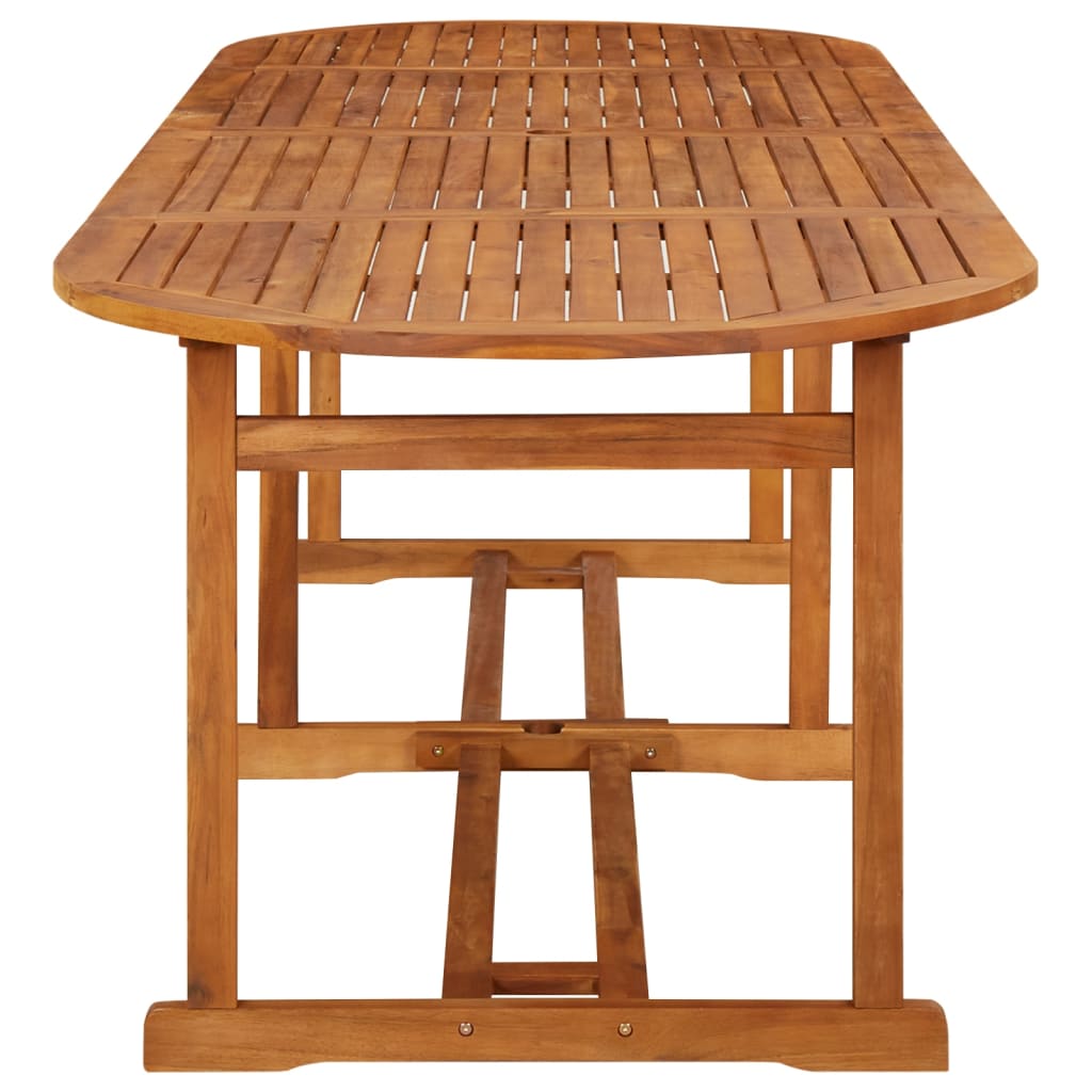 Juego De Comedor De Jardín 11 Piezas Con Cojines Negro / Vetonek_2