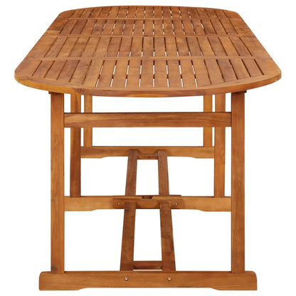 Juego De Comedor De Jardín 11 Piezas Con Cojines Negro / Vetonek_2