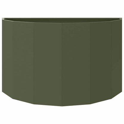 Jardinera Verde Oliva 90 X 45 X 50 Cm Acero_4