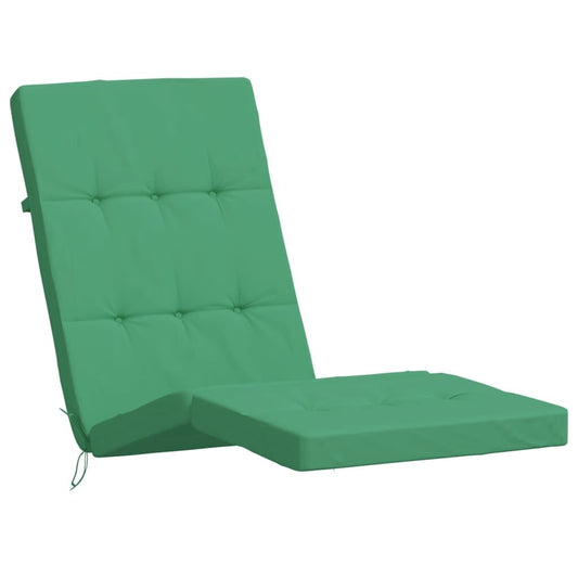 Vidaxl Cojines Para Tumbona 2 Uds Tela Oxford Verde_0