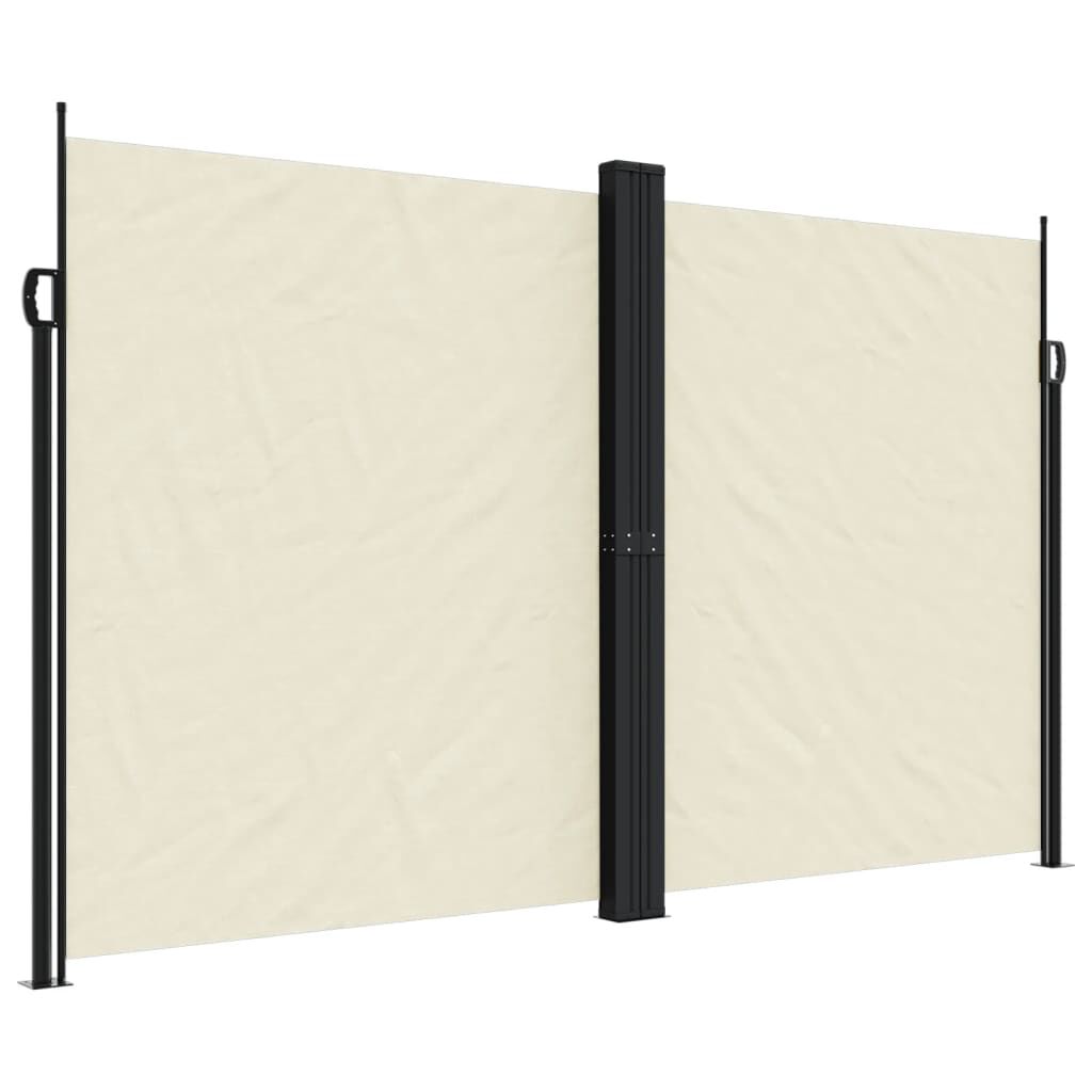 Vidaxl Toldo Lateral Retráctil Crema 200x600 Cm_0