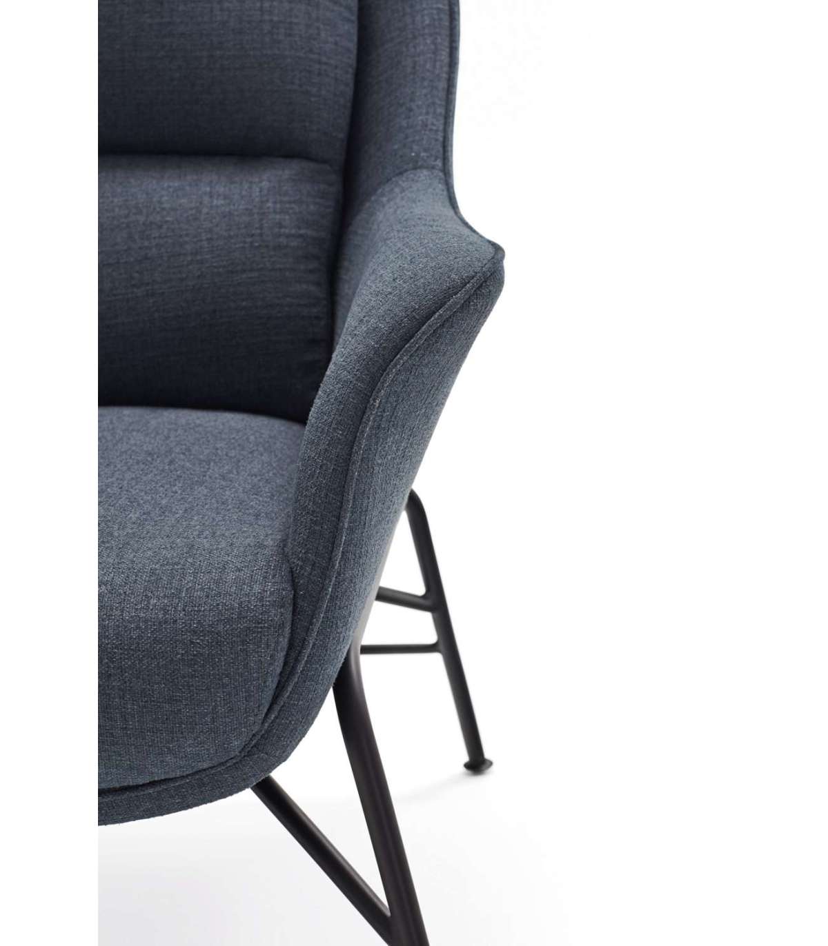 Butaca Modelo Sadira Acabado Azul Petróleo, 84cm(ancho) 87cm(alto) 88cm (largo)_2