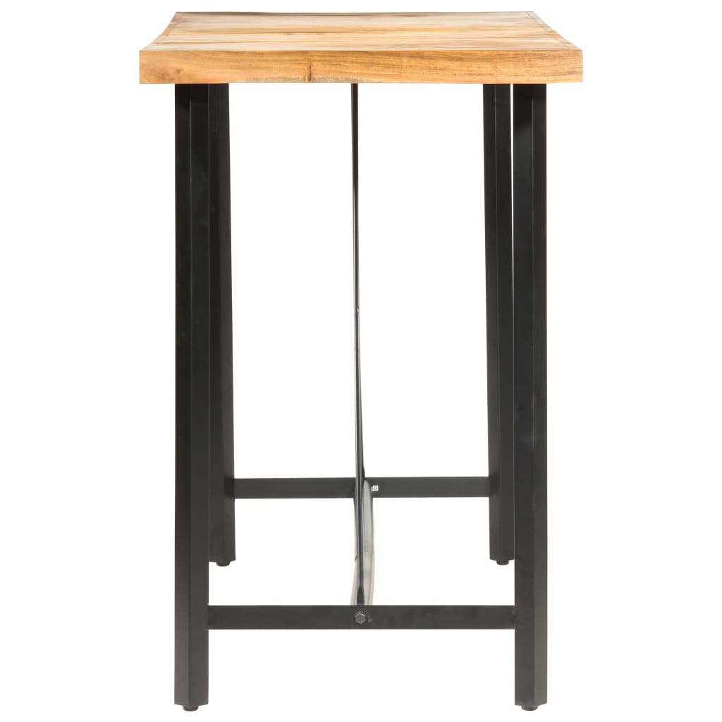 Mesa Alta De Cocina De Madera Maciza De Acacia 180x70x107 Cm_1