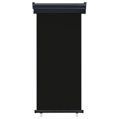 Toldo Lateral De Balcón Negro 85x250 Cm_0