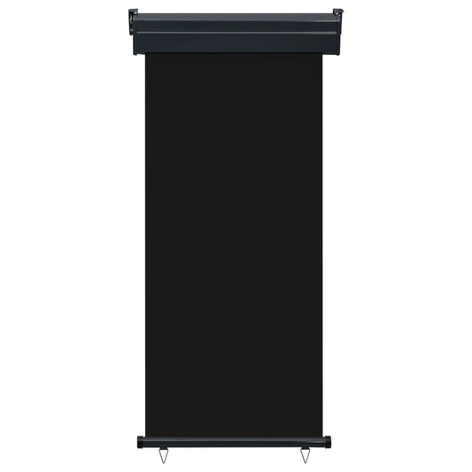 Toldo Lateral De Balcón Negro 85x250 Cm_0