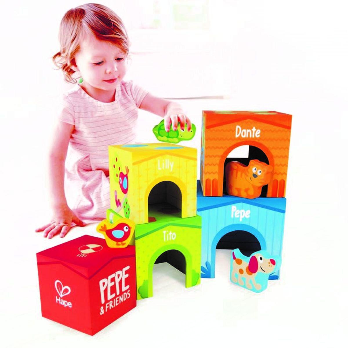 Cubos Primera Edad Friendship Tower Hape_1