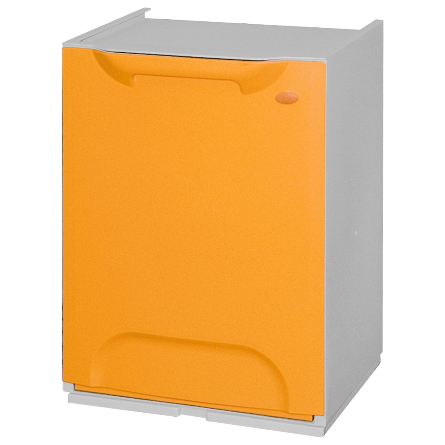Papelera Reciclaje En Polipropileno Color Amarillo, Con Depósito20 L En El Interior_0