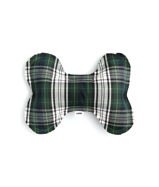 Cafide Juguete De Material Reciclado Para Perro Tartán Black Watch. Modelo Play._0