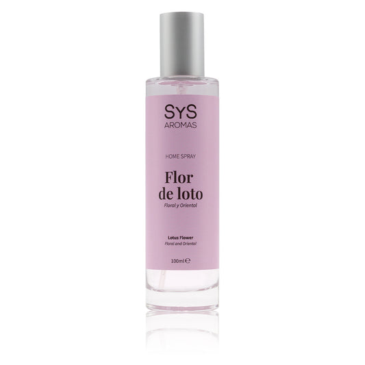 Ambientador Pulverizador Flor de Loto Origins SYS Aromas 100 ml | Aroma Floral y Oriental | Relajante_0