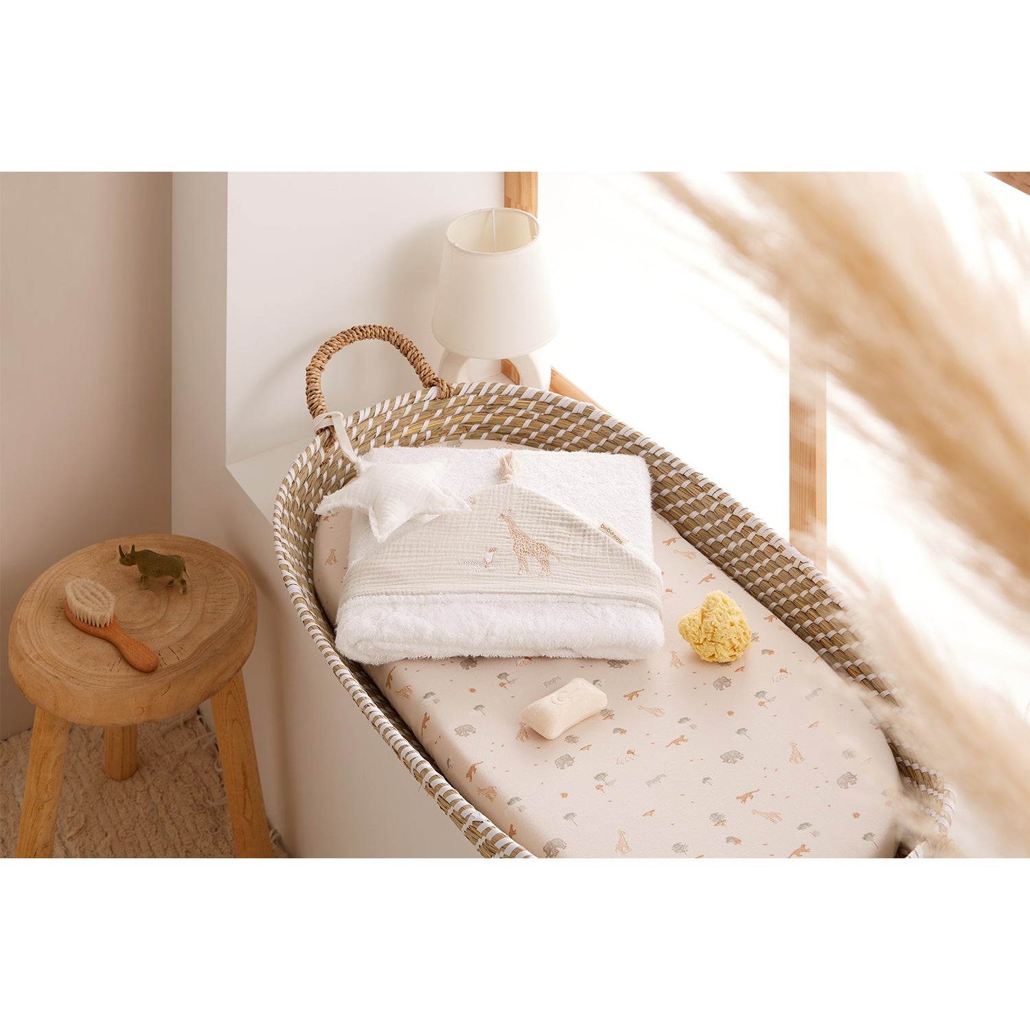 Nairobi Sábana Bajera Ajustable Punto Algodón Capazo