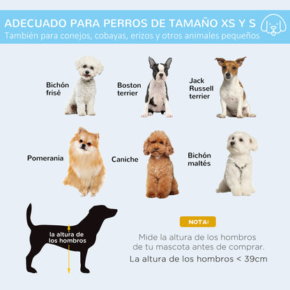 Pawhut Parque Perros Jaula Plegable Mascotas Entrenamiento Cachorros 8 Vallas_3