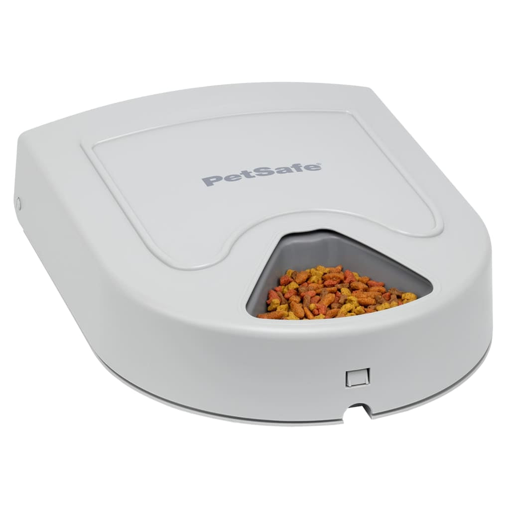 Petsafe Comedero Para Mascotas 5 Comidas Eatwell Con Temporizador Gris_0