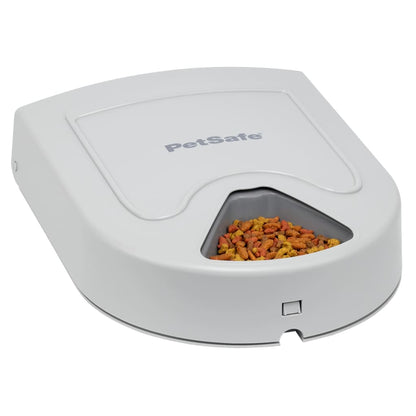 Petsafe Comedero Para Mascotas 5 Comidas Eatwell Con Temporizador Gris_0