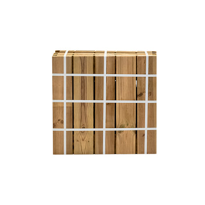 Jardinera De Madera Para Exterior 50x50x50 Cm Atrium Hortalia_3