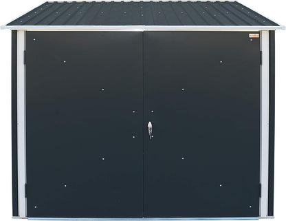 Guarda Bicicletas Duramax Metálico 203 X 202 X 162,5 Cm. Color Gris Antracita_3