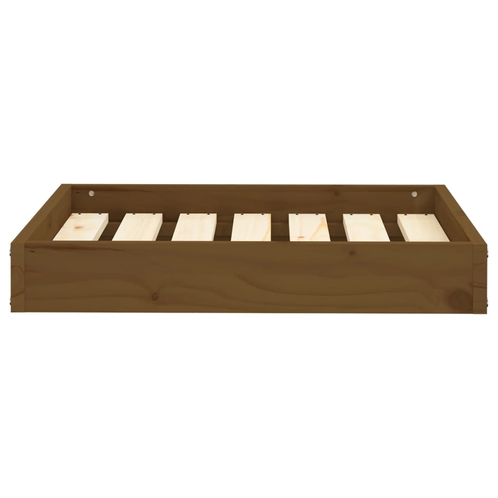 Vidaxl Cama Para Perros Madera Maciza Pino Marrón Miel 61,5x49x9 Cm_5