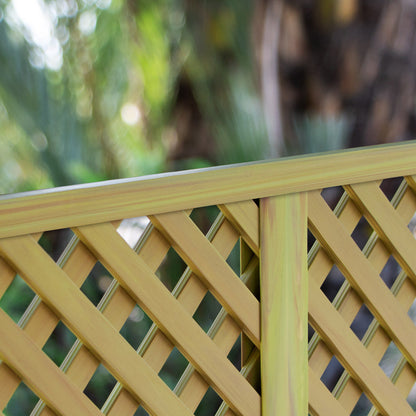 Celosía Pvc 18mm Caña - Decoración Y Privacidad Para Tu Jardín 1x2 M / Multicolor_4
