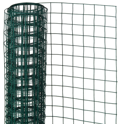 Nature Alambrada Cuadrada Acero Recubierto Plástico Verde 1x2,5 M 25mm / Vetonek_2