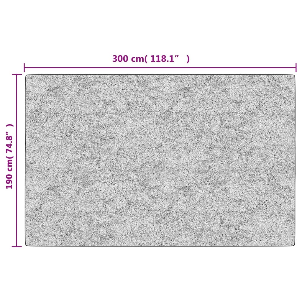 Alfombra Lavable Antideslizante Multicolor 190x300 Cm / Vetonek_3