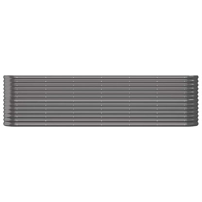 Jardinera Arriate Acero Galvanizado Antracita 260x40x68 Cm_2