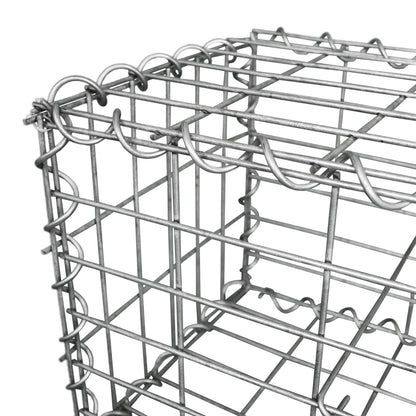6 Cestas De Acero Galvanizado De Exterior Jaulas Para Decoración 100 X 95 X 30cm_3