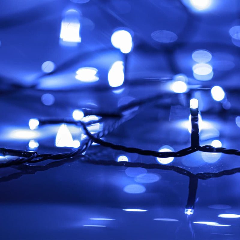 Vidaxl Tira De Luces Leds Con 150 Leds Azul 15 M Pvc_5