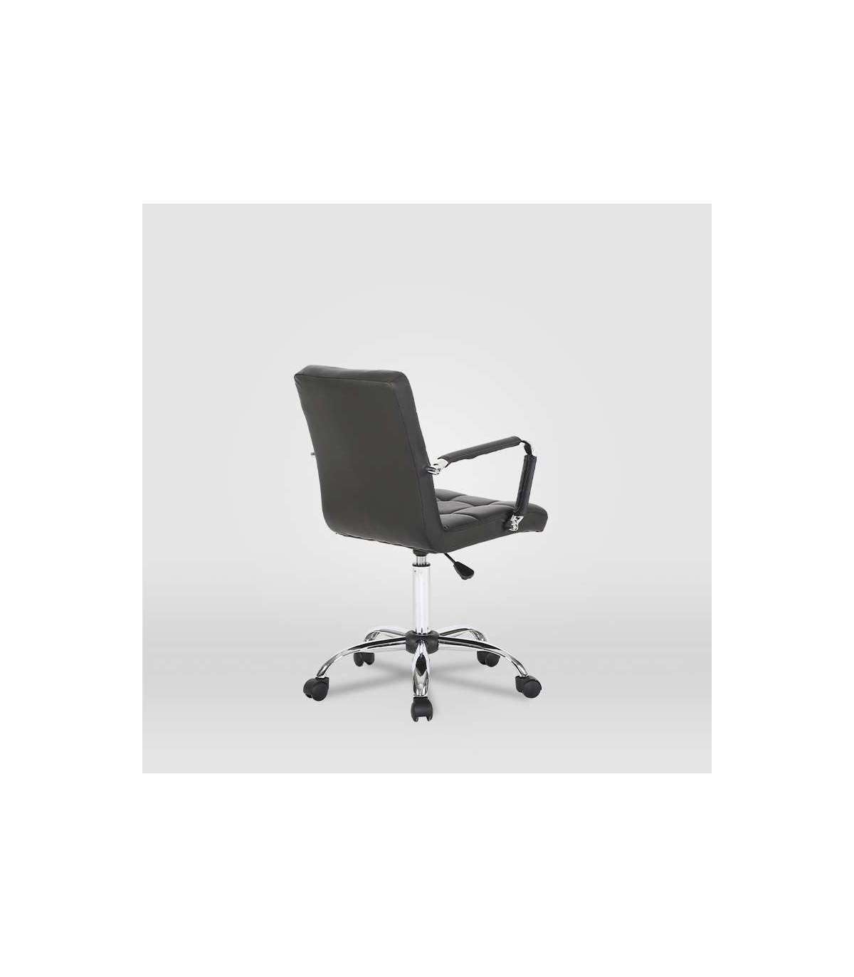 Silla De Oficina Isabella En Negro. Alto: 89-104, Ancho: 51, Fondo: 49._3