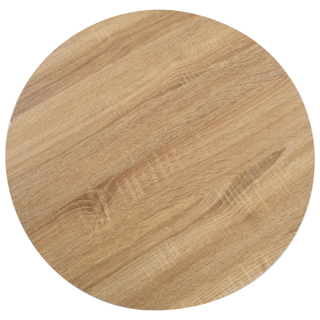 Mesa De Bistró Mdf Marrón Claro 80 Cm_0