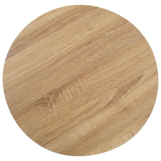 Mesa De Bistró Mdf Marrón Claro 80 Cm_0