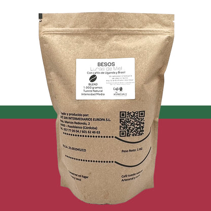 Cafe Sin Intermediarios - Besos 1kg - Tostado Semanal,|superautomática |ideal Para Café Con Leche_2