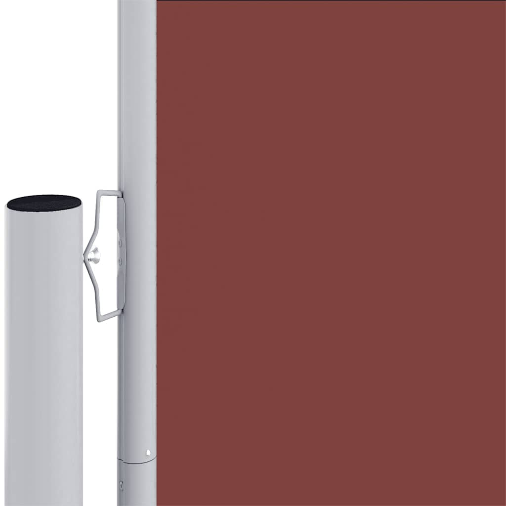 Vidaxl Toldo Lateral Retráctil Marrón 200x600 Cm_3