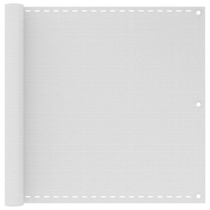 Vidaxl Toldo Para Balcón Hdpe Blanco 90x300 Cm_0