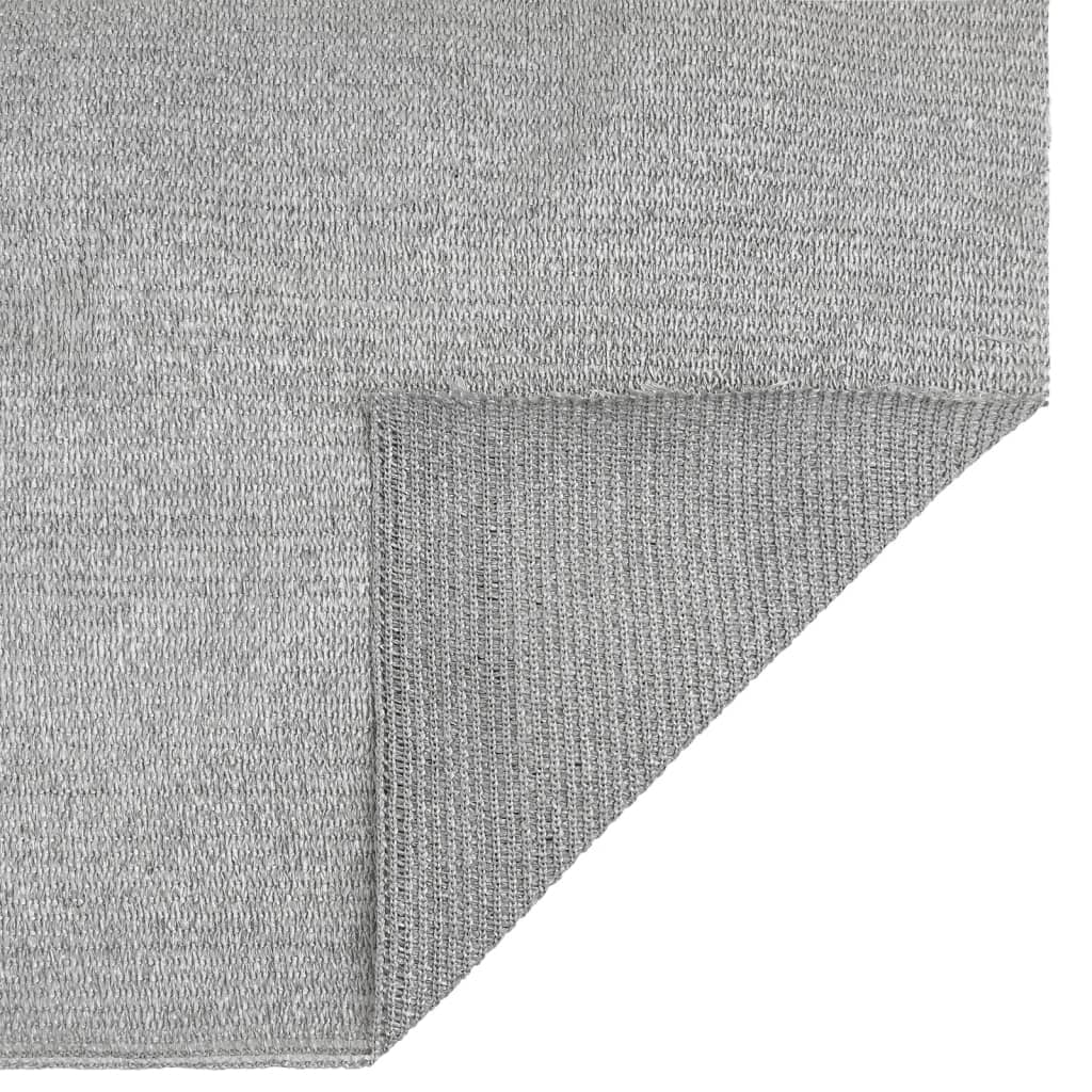 Vidaxl Red De Privacidad Hdpe Gris Claro 2x25 M 150 G/m²_3