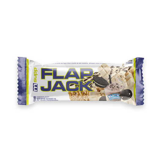 Flapjack (barrita De Avena Energética) - 80g - Chocolate Blanco Con Black Cookies - Aporta Energía - Masmusculo_0