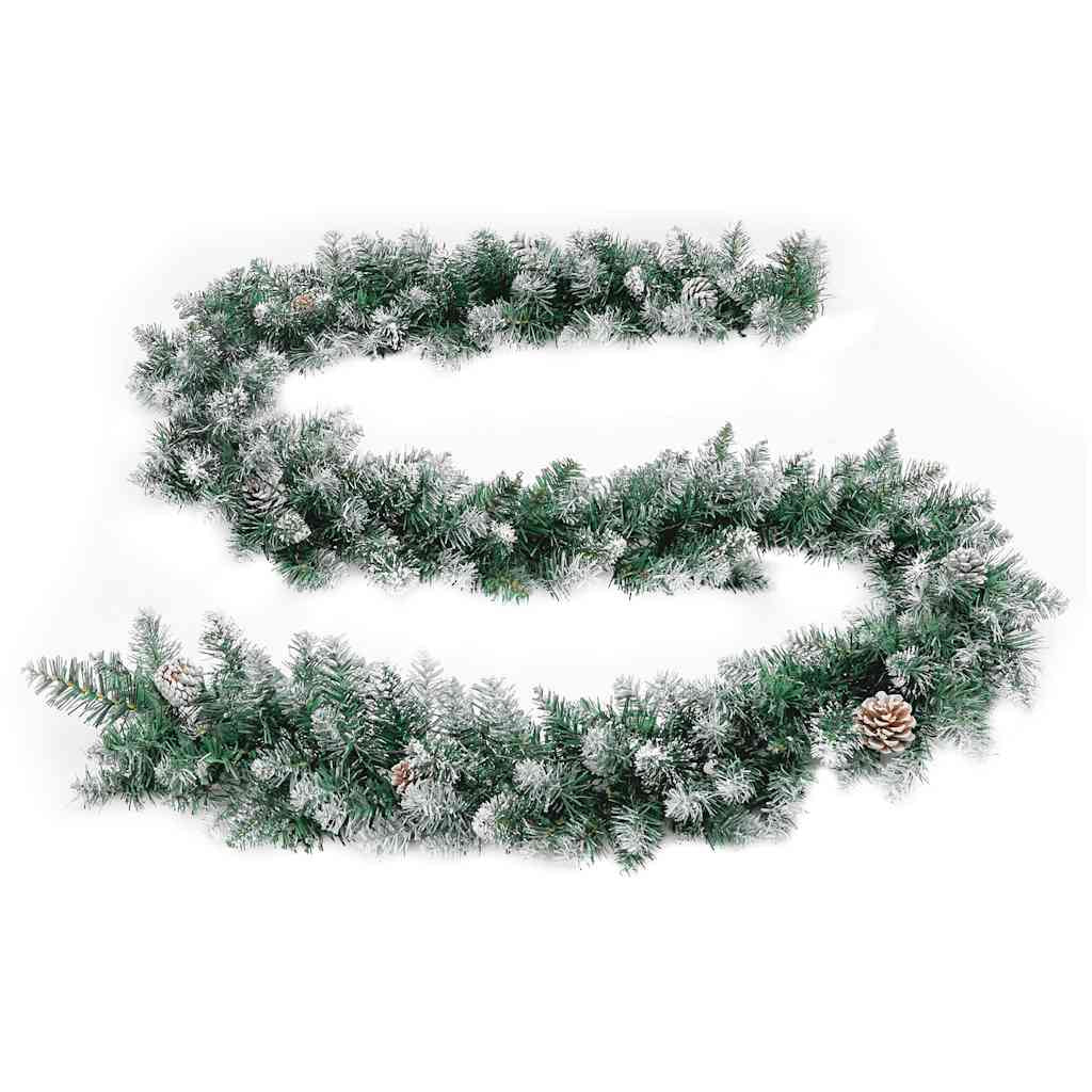 Vidaxl Guirnalda De Navidad Con Luces Led Pvc Verde 5,2 M_3