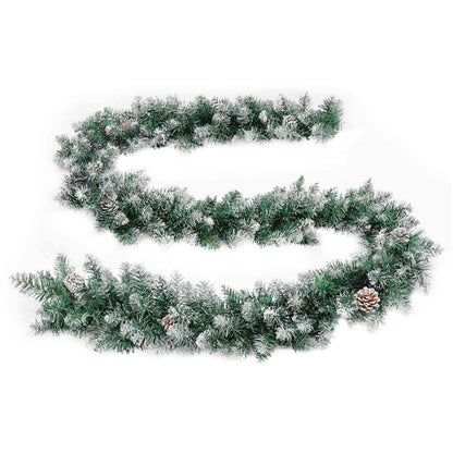 Vidaxl Guirnalda De Navidad Con Luces Led Pvc Verde 5,2 M_3