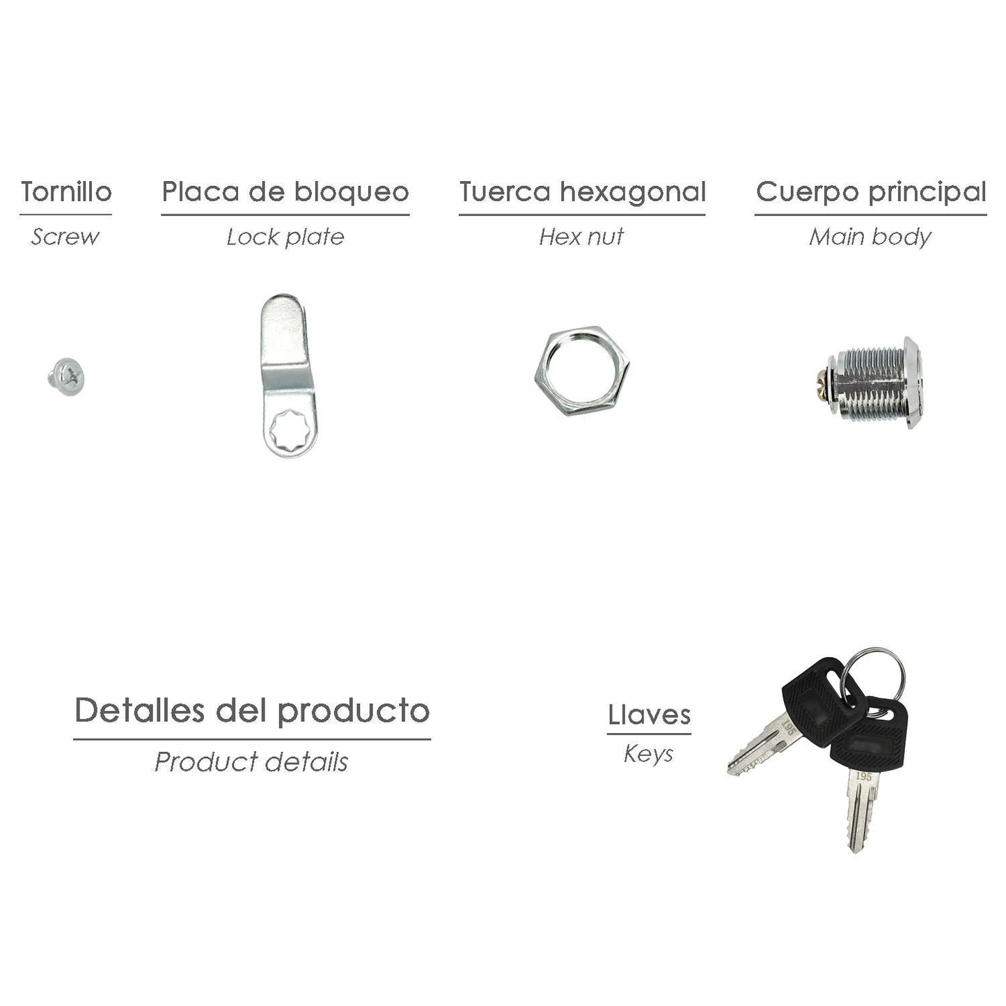 Cerradura Recambio Para Buzon Residence_2