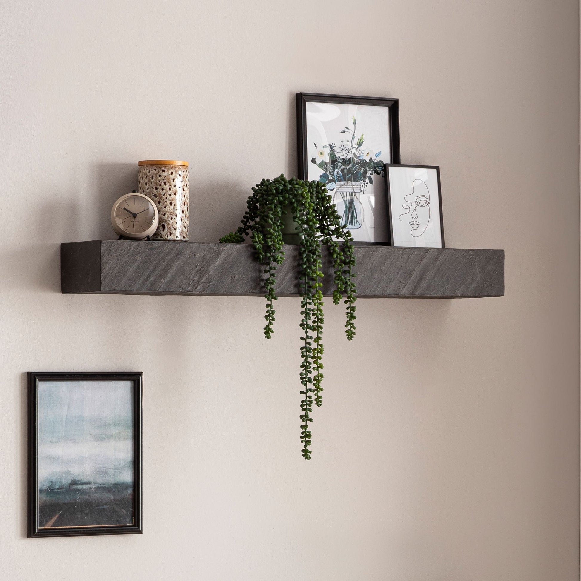 Estante De Pared 90x10x20 Cm_1
