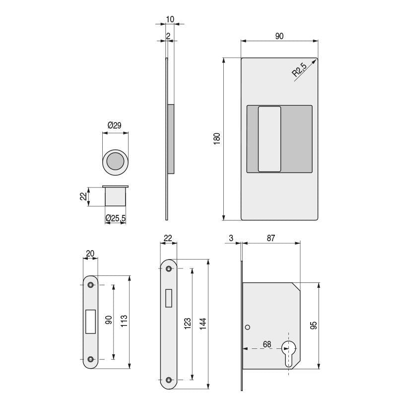 Cerradura 125 Hp -10 Derecha_3