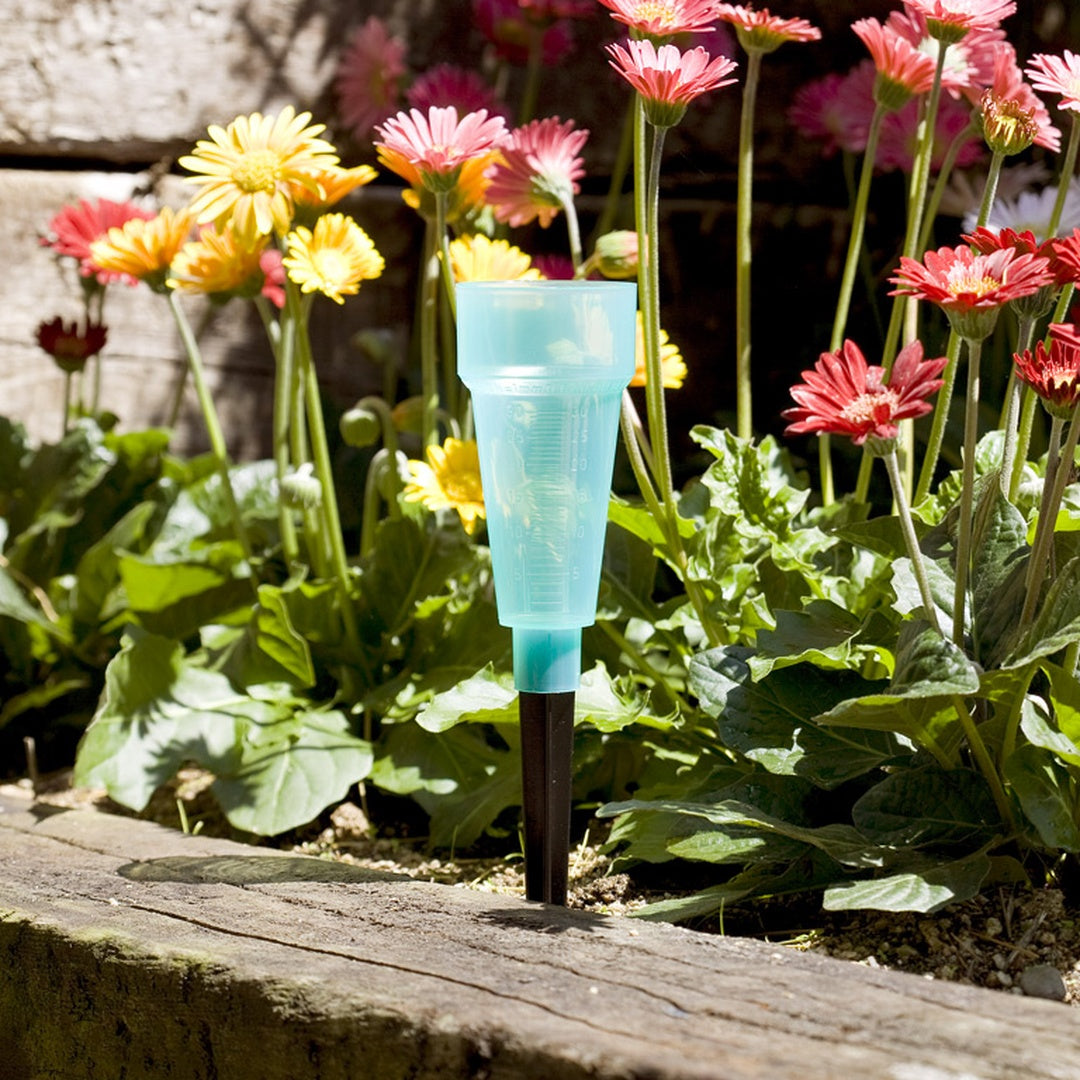 Pluviometro De Jardin Con Siporte Pluviopic Verde Nortene_2