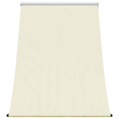 Toldo Retráctil De Tela Y Acero Crema 100x150 Cm_2