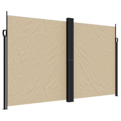 Vidaxl Toldo Lateral Retráctil Beige 200x600 Cm_0