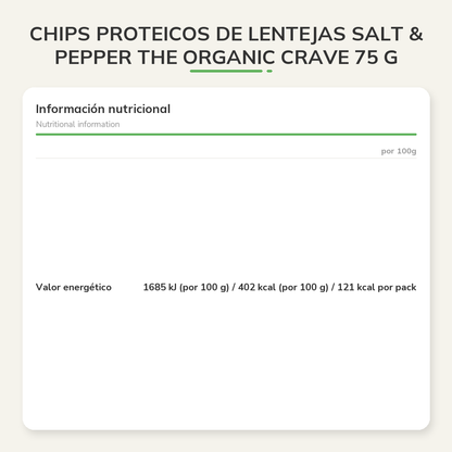 Información nutricional