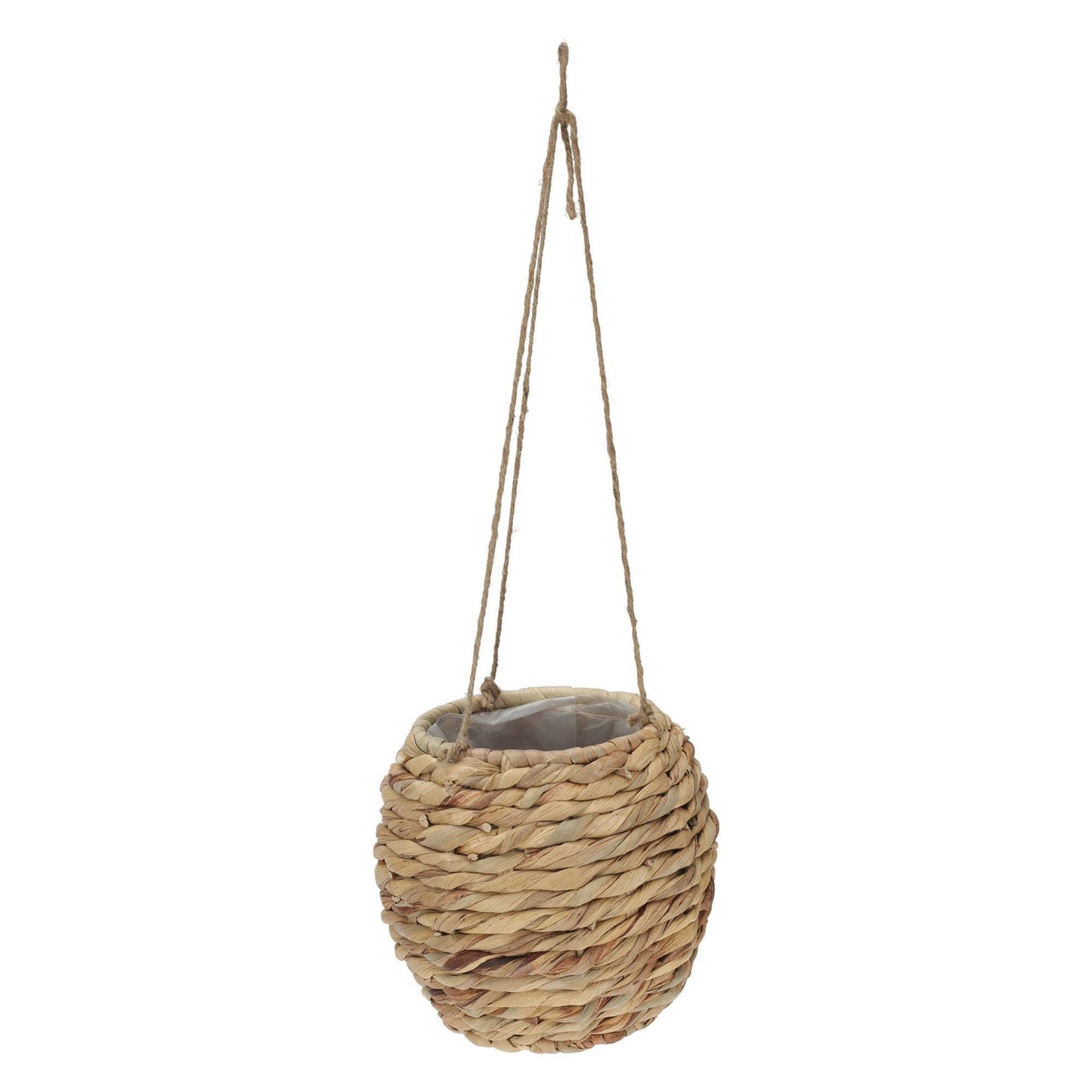 Well Home Juego De 2 Cestas Maceteros De Fibra Natural Ø17ø24cm