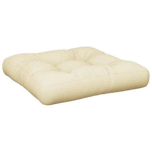 Vidaxl Cojín Para Sofá De Palets Tela Crema 60x61,5x10 Cm_0
