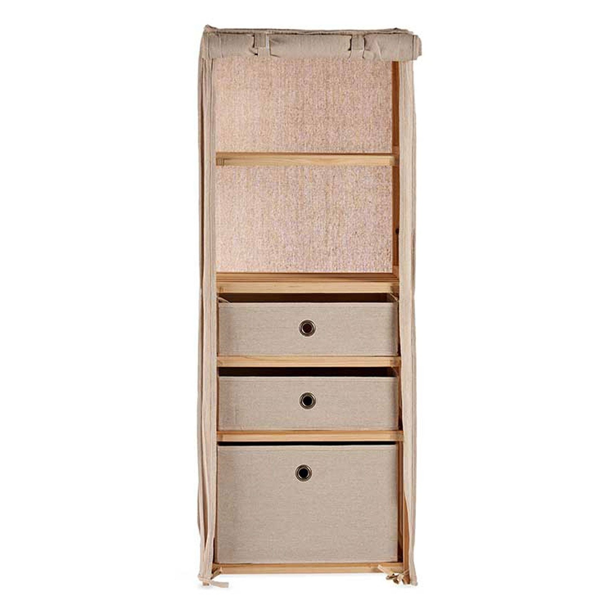 Estantería 3 Cajones Natural - Colección Kipit